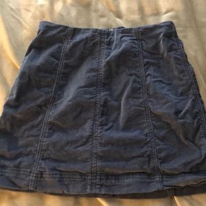 Free People Corduroy skirt